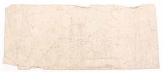 1863 STATE OF ALABAMA CONFEDERATE ONE DOLLAR NOTE