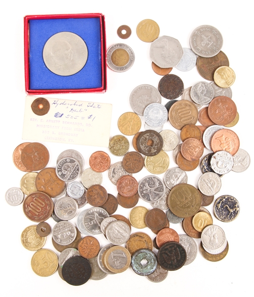 WORLD CLAD COINAGE - 516 GRAMS