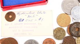 WORLD CLAD COINAGE - 516 GRAMS
