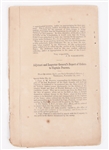 19TH C. FLORIDA SESSION JOURNAL & FINANCIAL AGREEMENTS
