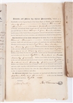 19TH C. FLORIDA SESSION JOURNAL & FINANCIAL AGREEMENTS