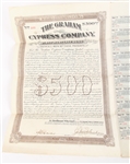 20TH C. FLORIDA STOCK AND BOND CERTIFICATES - LOT OF 2