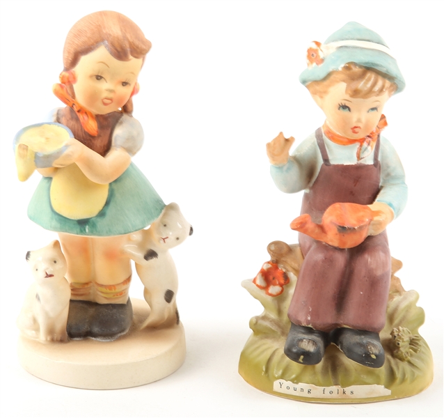 NAPCO AND ARNART CERAMIC FIGURINES - LOT OF 2