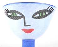 KOSTA BODA OPEN MINDS BOWL SIGNED BY ULRICA H-VALLIEN
