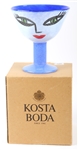 KOSTA BODA OPEN MINDS BOWL SIGNED BY ULRICA H-VALLIEN