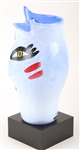KOSTA BODA OPEN MINDS VASE SIGNED BY ULRICA H-VALLIEN