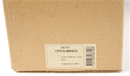 KOSTA BODA OPEN MINDS VASE SIGNED BY ULRICA H-VALLIEN