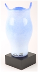 KOSTA BODA OPEN MINDS VASE SIGNED BY ULRICA H-VALLIEN