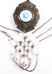 STERLING SILVER NECKLACES, PENDANTS, RINGS & BROOCHES