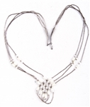 STERLING SILVER NECKLACES, PENDANTS, RINGS & BROOCHES