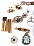 ESTATE COSTUME JEWELRY & ACCESSORIES LOT OF 20