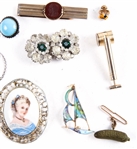 ESTATE COSTUME JEWELRY & ACCESSORIES LOT OF 20