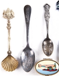 20th C. ESTATE TRAVEL SOUVENIR & POSTCARD LOT OF 17