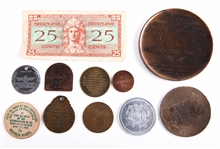 MILITARY & CIVILIAN TOKENS AND MEDALLIONS ESTATE LOT