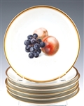 THOMAS OF BAVARIA FRUIT PLATES #3206 - LOT OF 6
