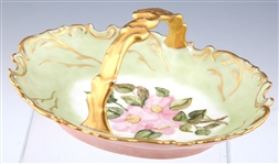LIMOGES FRANCE PORCELAIN BASKET