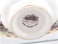 ROYAL ALBERT FEBRUARY & SHELLEY DAFFODIL TIME TEACUPS