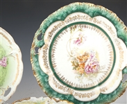 FLORAL DINNERWARE AND SERVINGWARE - LOT OF 9