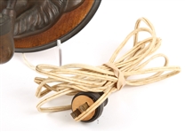 BRONZE WALL MOUNTED OLD SAILOR CIGAR LIGHTER