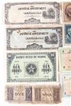 WWII ERA FOREIGN AND ALLIED MILITARY ISSUED CURRENCY