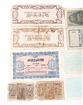 WWII ERA FOREIGN AND ALLIED MILITARY ISSUED CURRENCY