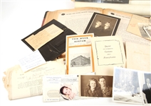 WWI SOLDIER'S ARCHIVE LOT OF 1ST LT. WALLACE PATTISON
