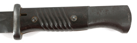 WWII GERMAN K98 MAUSER BAYONET, SCABBARD & TROPICAL FROG