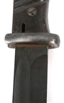 WWII GERMAN K98 MAUSER BAYONET, SCABBARD & TROPICAL FROG