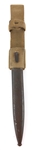 WWII GERMAN K98 MAUSER BAYONET, SCABBARD & TROPICAL FROG