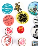 POLITICAL, ADVERTISING, & NOVELTY BUTTON LOT OF 30