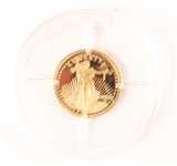 14K GOLD MINIATURE AMERICAN MINT COINS - LOT OF 2