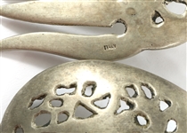 METAL SERVINGWARE, PESTLE, WEIGHT, & SOUVENIR COIN