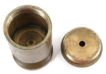METAL SERVINGWARE, PESTLE, WEIGHT, & SOUVENIR COIN