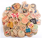 20TH CENTURY US & INTERNATIONAL BAR COASTER LOT OF 250+