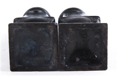 EARLY 20TH C. ASTOR BY POOLE PEWTER SHAKER SET OF 2
