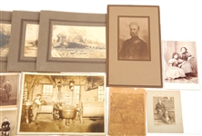 EARLY PHOTOGRAPHY LOT OF 41