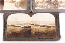 STEREOVIEW CARD LOT OF 9