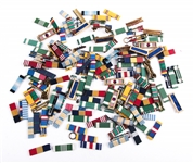 20TH CENTURY US MILITARY RIBBON BAR LOT OF 150+