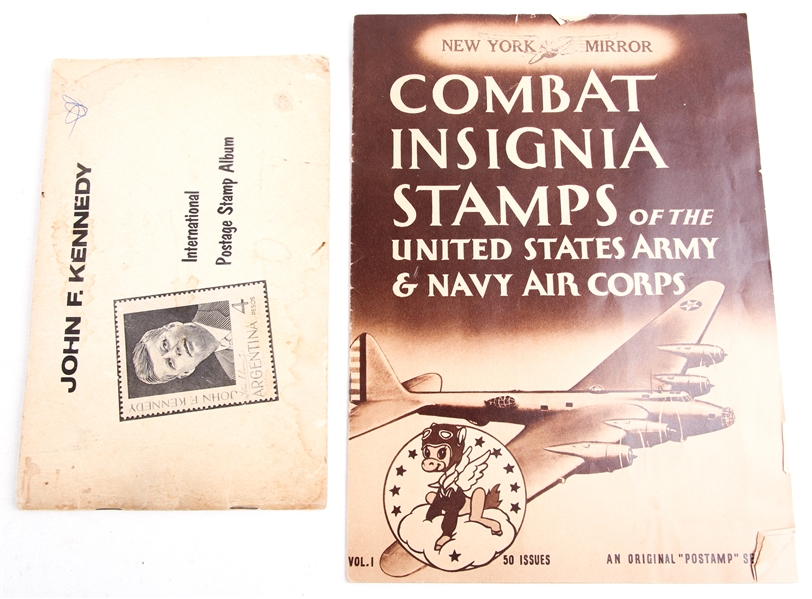 STAMP COLLECTOR BOOK LOT OF 2