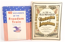 BICENTENNIAL COMMEMORATIVE DOCUMENT LOT OF 2