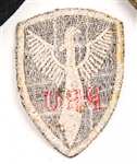 REPRODUCTION MILITARY BERET AND PATCH LOT OF 3