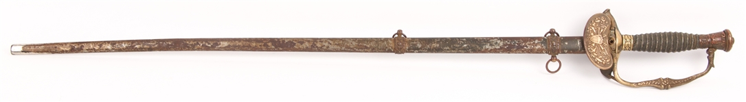 M1860 FIELD AND STAFF OFFICERS SWORD & SCABBARD