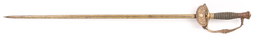 M1860 FIELD AND STAFF OFFICER'S SWORD & SCABBARD