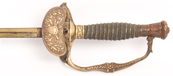M1860 FIELD AND STAFF OFFICER'S SWORD & SCABBARD
