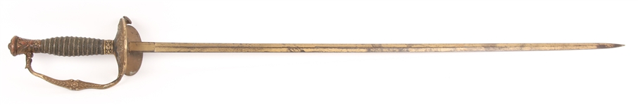 M1860 FIELD AND STAFF OFFICER'S SWORD & SCABBARD