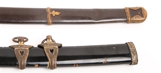 JAPANESE KATANA SCABBARDS - LOT OF 2