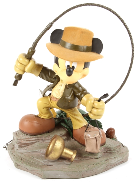 COSTA ALAVEZOS MICKEY MOUSE AS INDIANA JONES FIGURINE