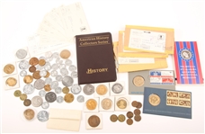 20TH C. U.S. TOKENS & MEDALS - 2.5 LBS