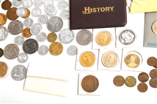 20TH C. U.S. TOKENS & MEDALS - 2.5 LBS