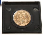 AMERICAN MINT REVOLUTION SILVER & BRONZE MEDALS